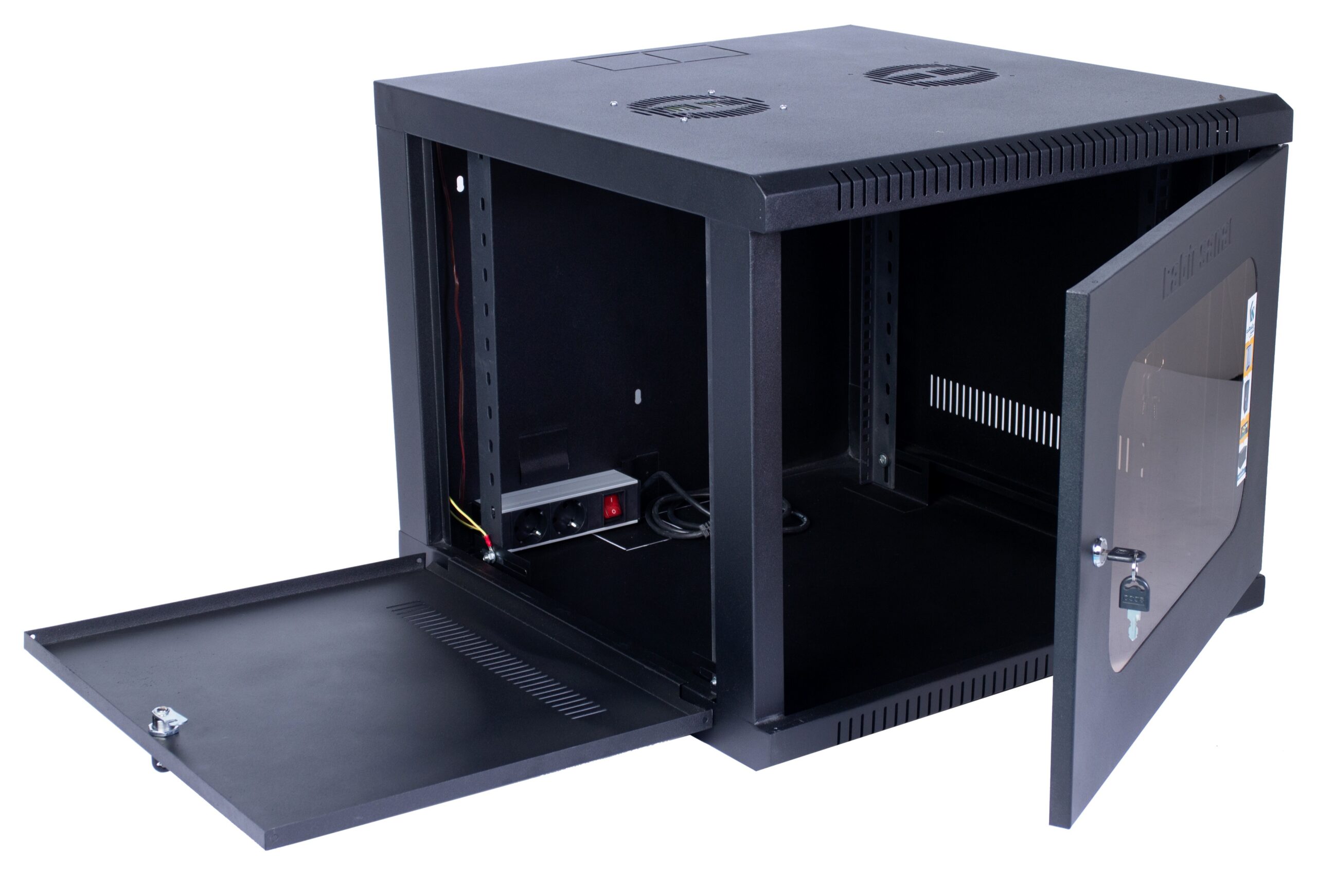 Idealnet.رک دیواری 9یونیت عمق 60