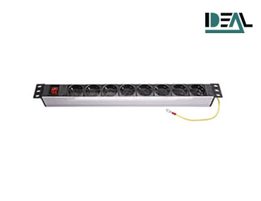 Idealnet.ترمینال-پاور-8-پورت-ای-سی-AC-فیوزدار-پایا-سیستم