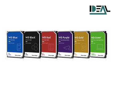 Idealnet.تفاوت-رنگ-هاردهای-وسترن-دیجیتال-(WD)